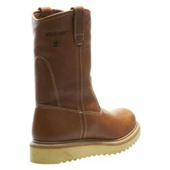 Men's Wolverine 10" Wedge Heel Wellington Boots -SafeStep Outfitters 8 650 wolverine 10 wedge heel wellington brown