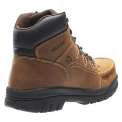 Men's Wolverine 6" Potomac Steel Toe Boots -SafeStep Outfitters 8 650 wolverine 6 potomac steel toe brown