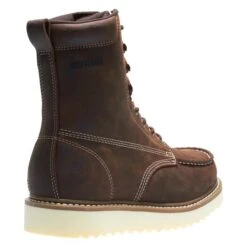 Men's Wolverine 8" Loader Steel Toe Boots -SafeStep Outfitters 8 650 wolverine 8 loader steel toe brown
