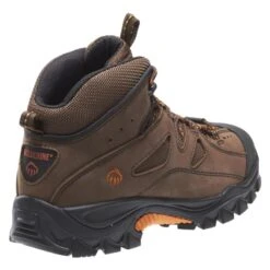 Men's Wolverine Hudson Hiker Steel Toe Boots -SafeStep Outfitters 8 650 wolverine hudson hiker steel toe dark brown black
